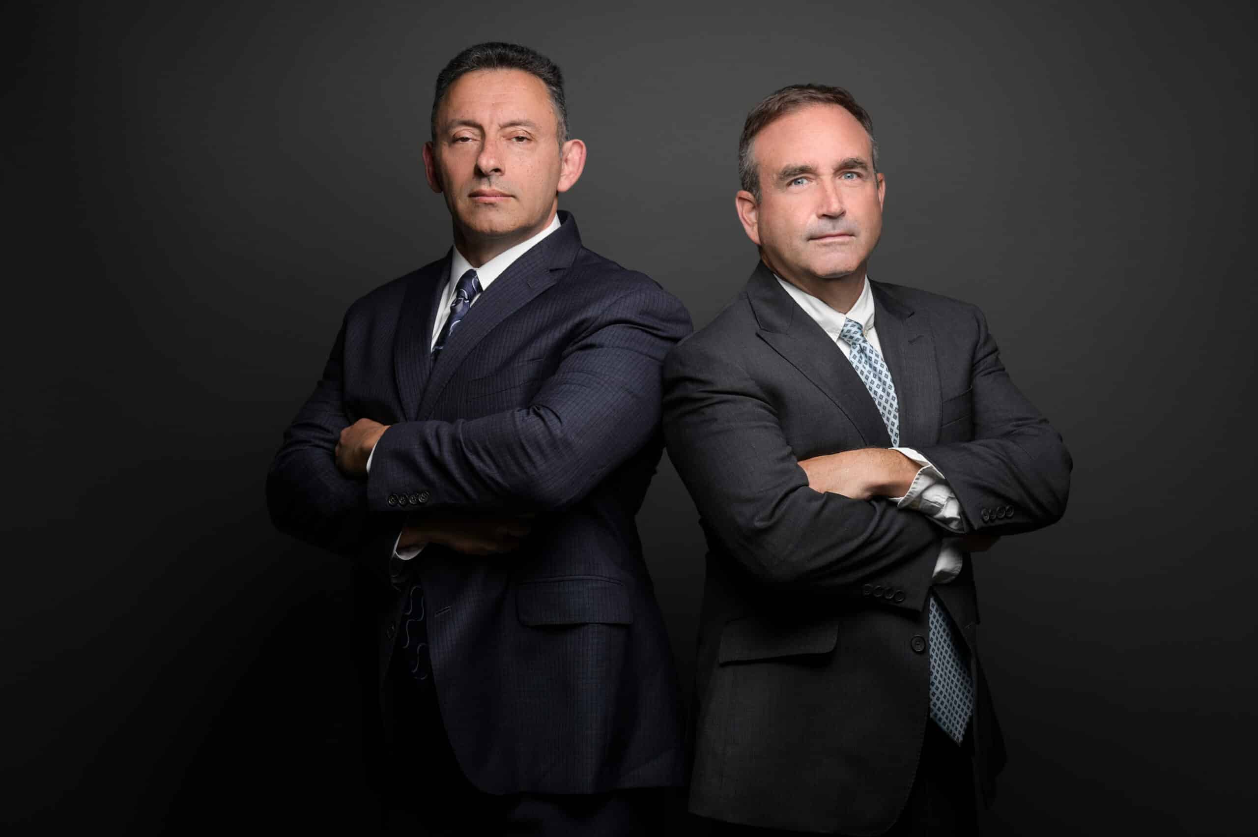 James Loren & George Goldberg shoulder to shoulder