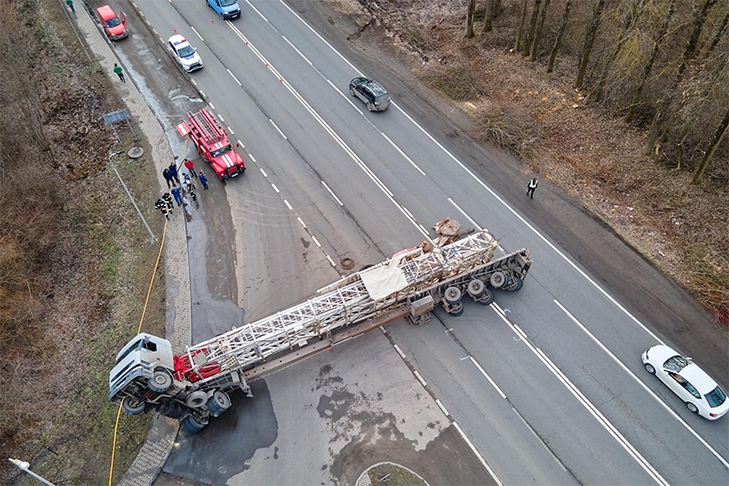Single Vehicle Truck Accidents