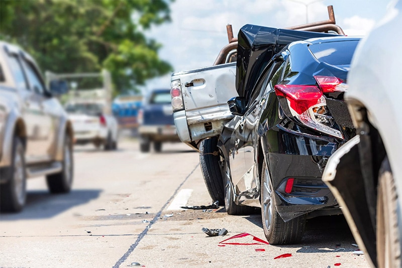 Types of Multi-Vehicle Accidents in Fargo