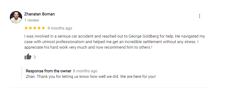 Portland Wrongful Death Lawyer Customer Review