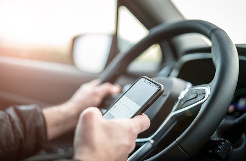 Texting while driving
