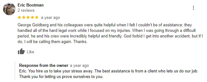 New York City Medical Malpractice Lawyer Client Review