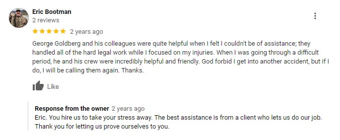 Albuquerque Pedestrian Accident Client Review