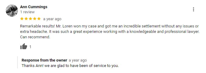Fargo Pedestrian Accident Lawyer Client Review