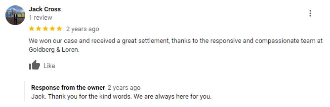 Fresno Birth Injuries Client Review