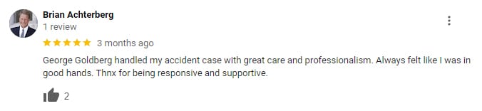 Fresno Truck Accident Lawyer Client Review
