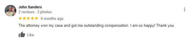 Salem Pedestrian Accident Client Review