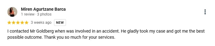 Beaverton Bicycle Accident Lawyer Client Review