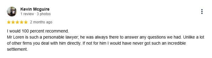 Beaverton Food Poisoning Lawyer Client Review