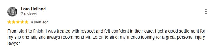 Lake Oswego Slip and Fall Attorney Client Review