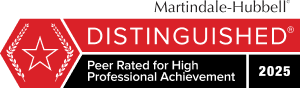 Martindale-Hubbell Distinguished 2025