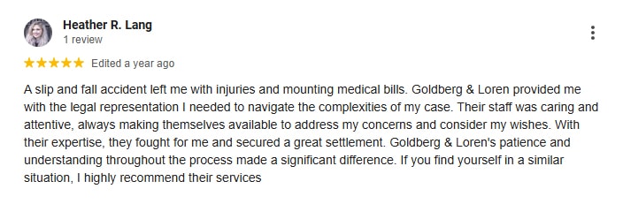 Georgia Premises Liability Lawyer Client Review