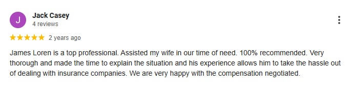 Tacoma Wrongful Death Lawyer Client Review