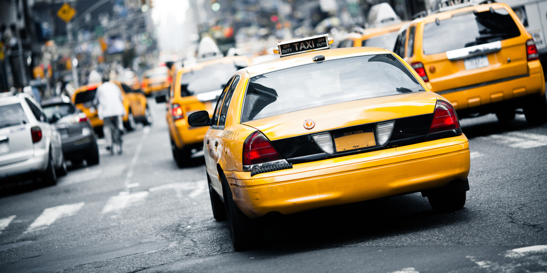taxi cab in New York City