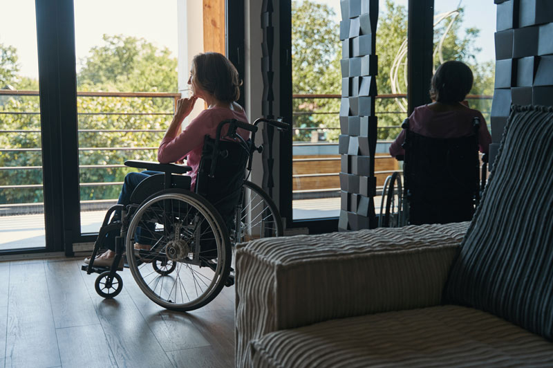 wheelchair patient