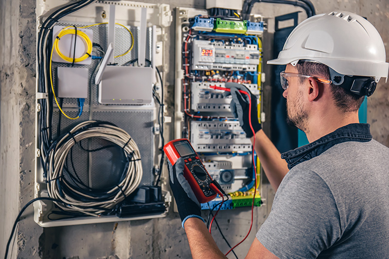 electrical technician working