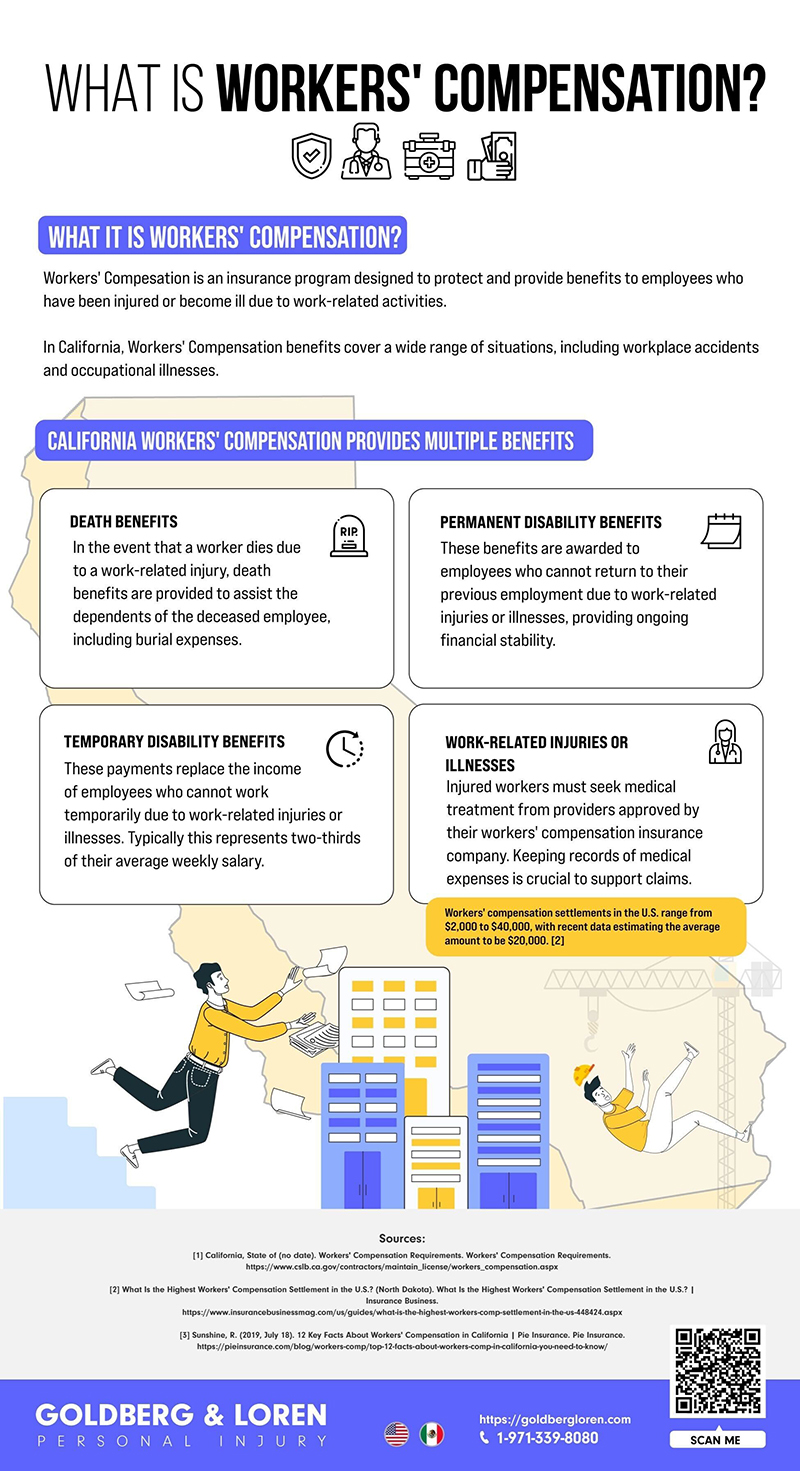 What is Workers' Compensation Infographic