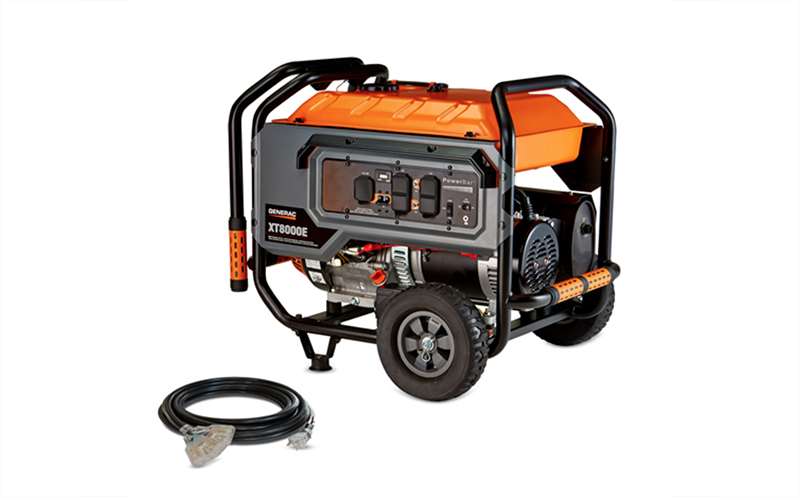 Generac® and DR® 6500 Watt and 8000 Watt portable generators