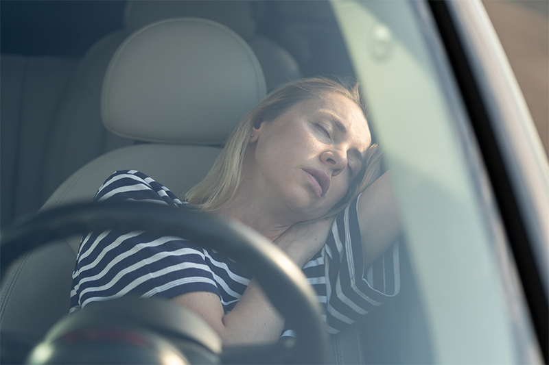 Drowsy Driving Similar to Driving Impaired