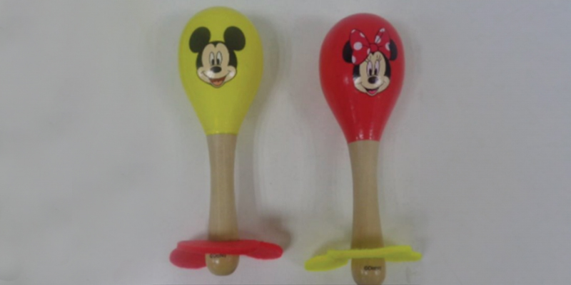 “Wooden Music Shaker” and “DTR M&M Maracas” Baby Rattles