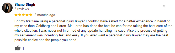 Portland Pedestrian Accident Lawyer Client Review