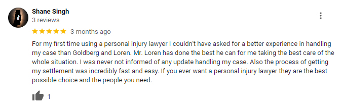 Fargo Bicycle Accident Lawyer Client Review