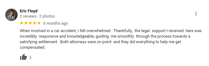 Wrongful Death Client Review