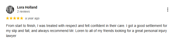Lake Oswego Slip and Fall Attorney Client Review