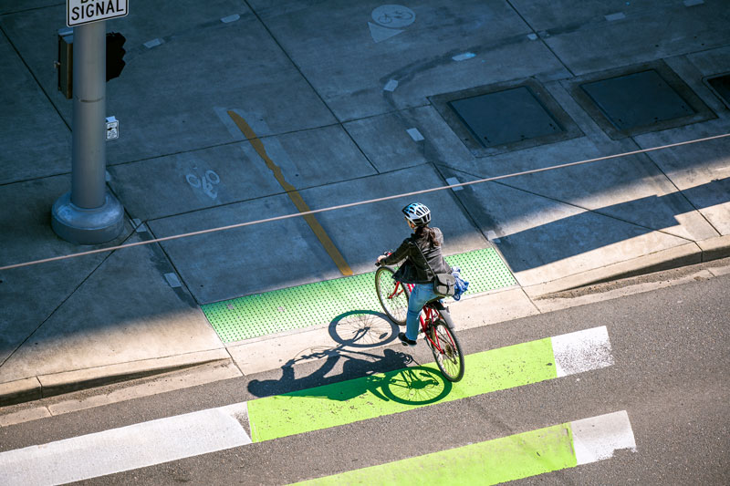 Portland Cyclist