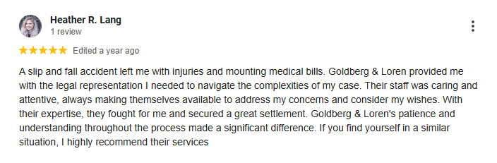 Georgia Premises Liability Lawyer Client Review