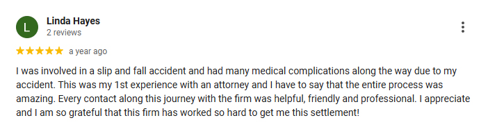 Oregon Slip and Fall Attorney Client Review