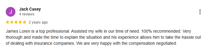 Tacoma Wrongful Death Lawyer Client Review
