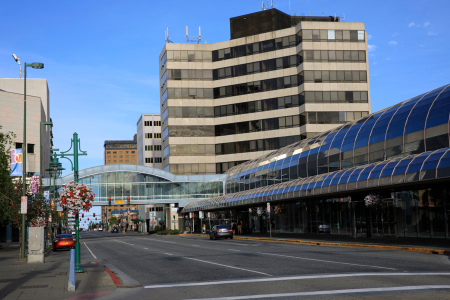 Downtown Anchorage Alaska