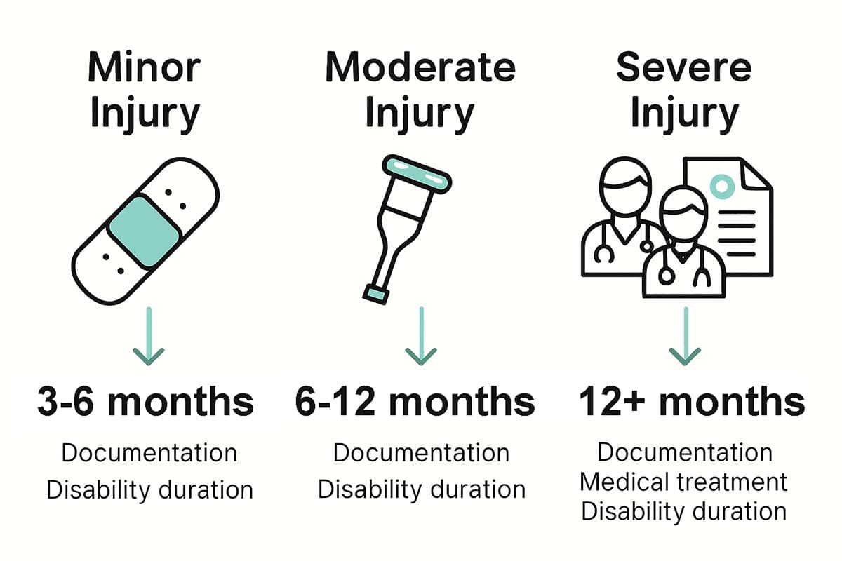 Average Time Frames for Different Case Types