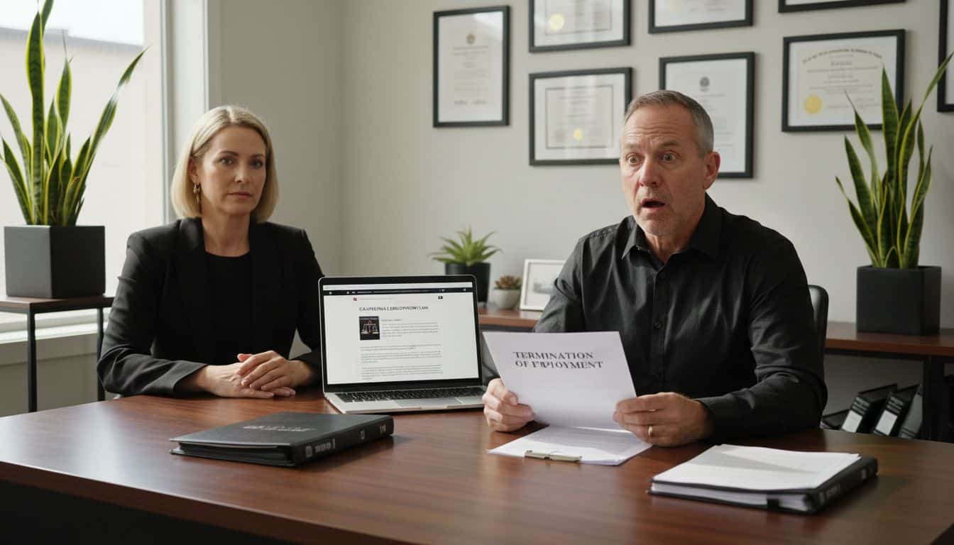 wrongful dismissal office