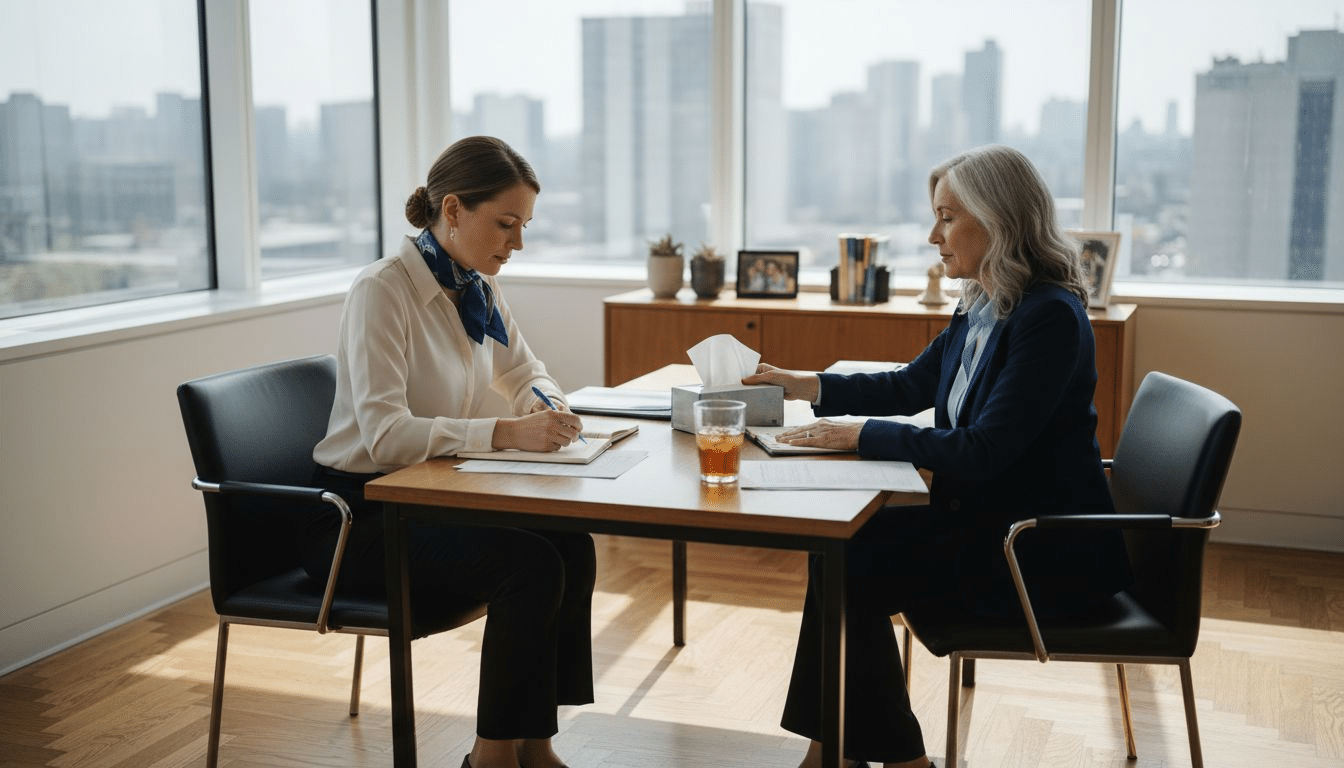 Survivor consults lawyer